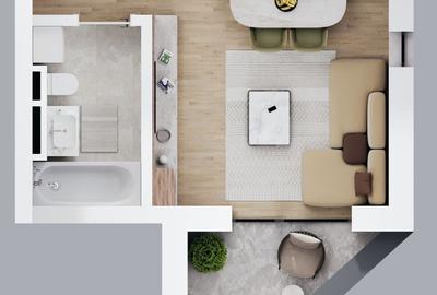 Garsonieră decomandată în Dumbrăvița - 2