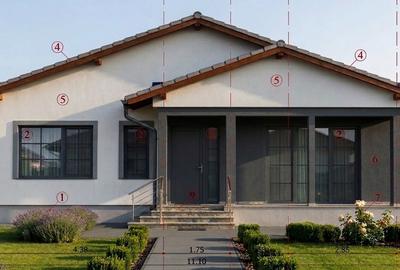 Casă cu 4 camere în Lunca - 5