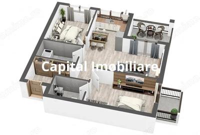 Comision 0%! Apartament 3 camere decomandat - 71 mp - 6