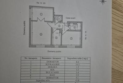 Apartament cu 3 camere nedecomandat în Exterior Vest - 3
