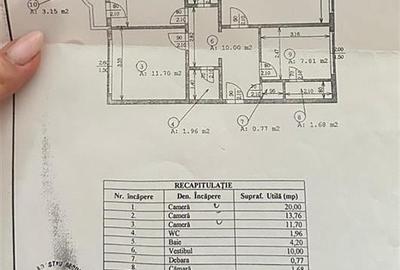 Apartament 3 camere Nerva Traian/ Hol H/ Centrala Proprie - 15