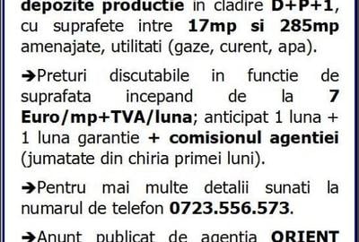 Delfinariu, spatii pentru birouri si depozite de inchiriat - 9