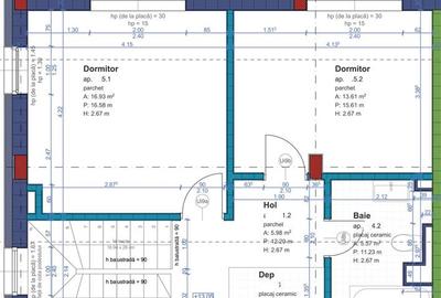 Apartament cu 3 camere semidecomandat, mobilat în Iris - 10