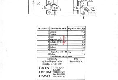 2 camere decomandat, etaj intermediar Magura Vulturului Iancului - 1