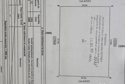 Teren de 2077 mp, în Port - 3