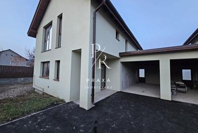 Duplex 120 mp utili, 4 camere, 380 mp teren, garaj, zona Gilau!