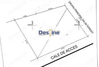 Teren de 400 mp, în Tomești - 1