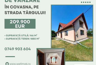Casă familială de vânzare în Covasna, pe strada Târgului!