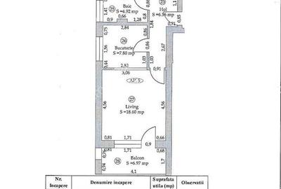 Apartament cu 2 camere decomandat în Aeroport - 11