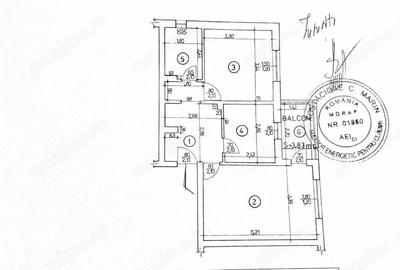 Apartament cu 2 camere decomandat în Sud
