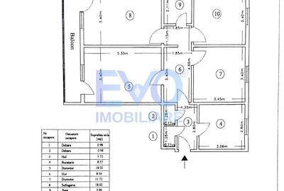 Apartament cu 4 camere decomandat în Copou - 4