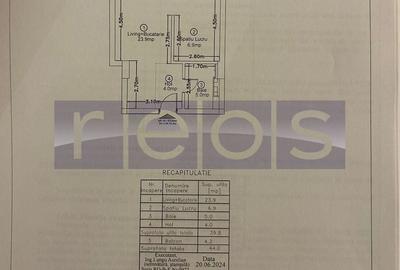 Apartament cu 2 camere semidecomandat în Central