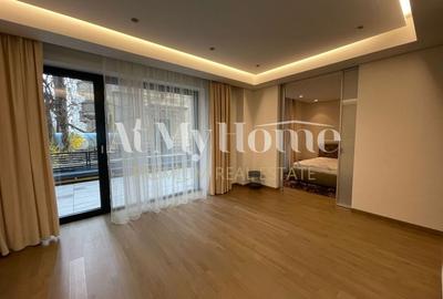 Apartament cochet cu 2 camere, finisaje lux,, mobilat, parcare, 20mp terasa