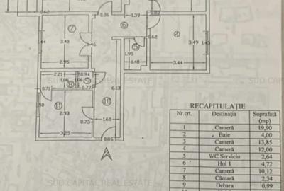 Apartament cu 4 camere decomandat în Nerva Traian - 15