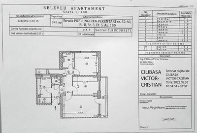 Apartament cu 3 camere decomandat în Giurgiului - 1