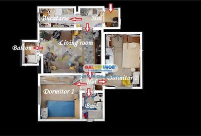 INCHIRIERE 3 CAMERE BRANCOVEANU - LUICA - 23