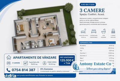 Apartament cu 3 camere în Sântandrei - 7