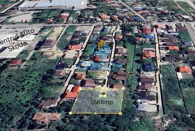 Teren Construcții intravilan de 1666 mp, în Calea Moldovei - 1