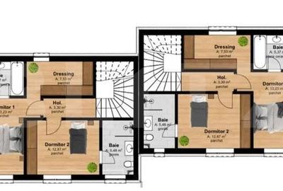 Casa tip Duplex 125 mp, in zona Floresti - Tauti - 6