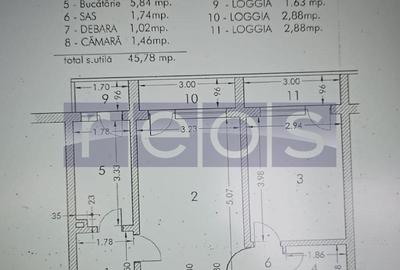Apartament cu 2 camere, mobilat în Floreasca