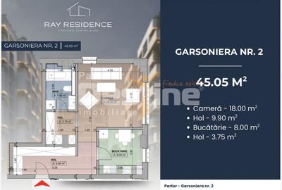 Garsonieră decomandată în Cornitoiu - 2