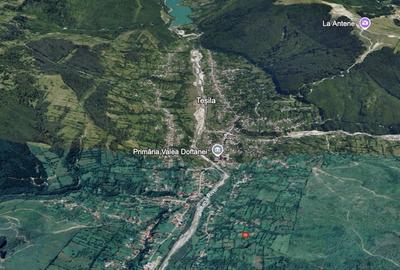 Teren retras panoramic Valea Doftanei 1350 mp panta lina, cu utilitati - 14