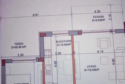 Apartament 2 camere, 54MP UTILI plus gradina 66mp - 5