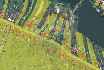 Teren intravilan de inchiriat  - 3.600mp Soseaua Unirii - Balotesti - 2