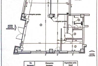 Spațiu comercial, de 96 mp, în Gară