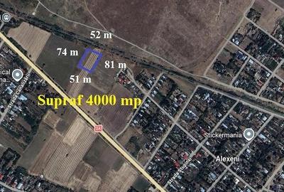 Teren de 4000 mp, în Alexeni - 2