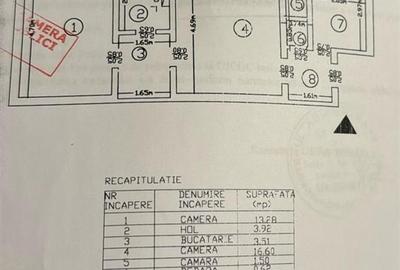 Apartament cu 2 camere semidecomandat în Podu Roș - 11