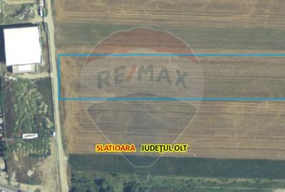 Teren 6,200mp Slatioara / Strada Industriilor
