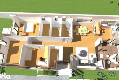 Casă cu 4 camere cu Teren 670 Mp în Vladimirescu