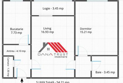 Apartament cu 2 camere semidecomandat în Semicentral - 10