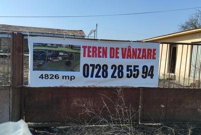 Teren Construcții intravilan de 4826 mp, în Aghireșu-Fabrici