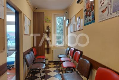 Cabinet medical de inchiriat 3 camere 50 mp mobilat central Cisnadie - 3
