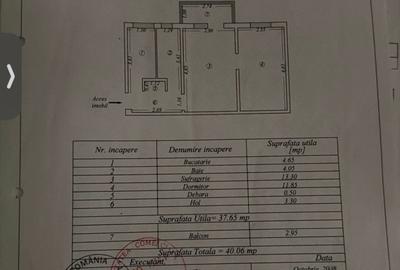 Apartament cu 2 camere semidecomandat în Tomis III - 11
