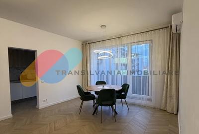 Apartament cu 2 camere semidecomandat, mobilat în Semicentral