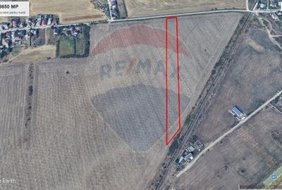 Teren intravilan 8.650 mp de vanzare Cernica acces rapid A2/A0 - 3