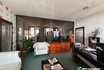 Apartament 3 camere, ultrafinisat, mobilat pentru birou, panorama unica ! Apartament 3 camere, ultrafinisat, mobilat pentru birou, panorama unica ! - 3