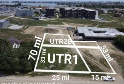 Teren 1650 mp la bl Madrid(Carrefour) deschidere 25 ml - 1