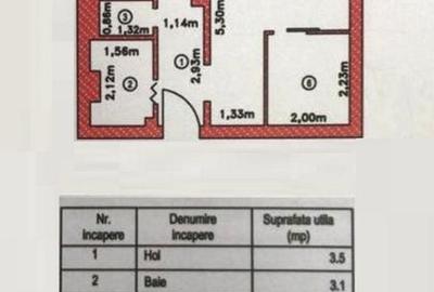 Garsonieră, mobilată în Banu Manta - 7