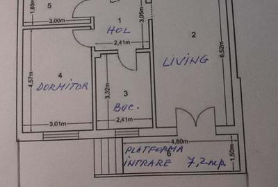 Dobroesti, apartament 2 camere de inchiriat - 1