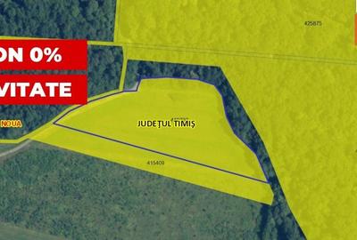 COMISION 0% Teren extravilan Mosnita in zona de Padurea Bistra - 18.600 mp! - 2