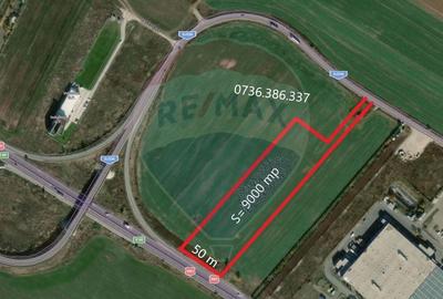 Teren Construcții intravilan de 9000 mp, în Nord-Vest