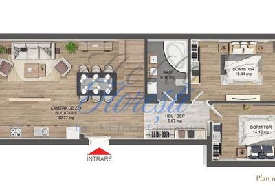 UNICAT, Apartament 6 camere 165mp, Zona Eroilor - 17