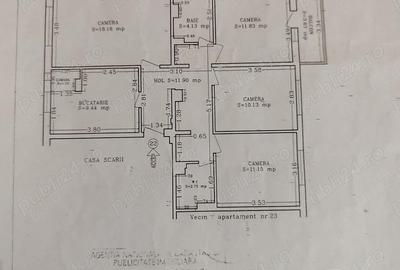 Apartament cu 4 camere decomandat în Inel I - 1