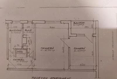 Apartament cu 2 camere semidecomandat în Central