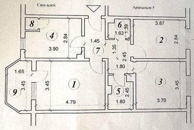Bistrița Lac – Apartament 3 camere, Etaj 1, 71 mp,  Confort Lux - 16
