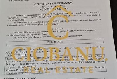 Teren cu casa batraneasca de vanzare in comuna Jugureni judet Prahova - 8